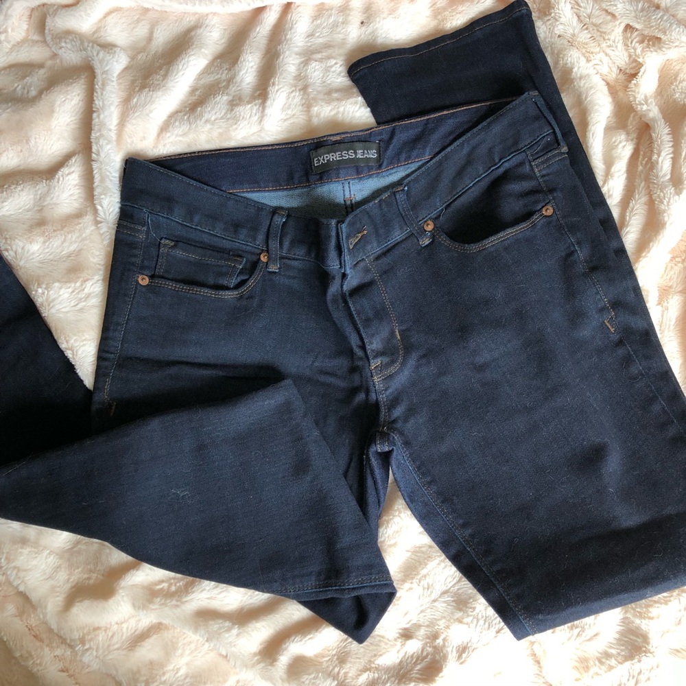 Express Vintage Low rise Skyscraper Skinny Leg Jeans